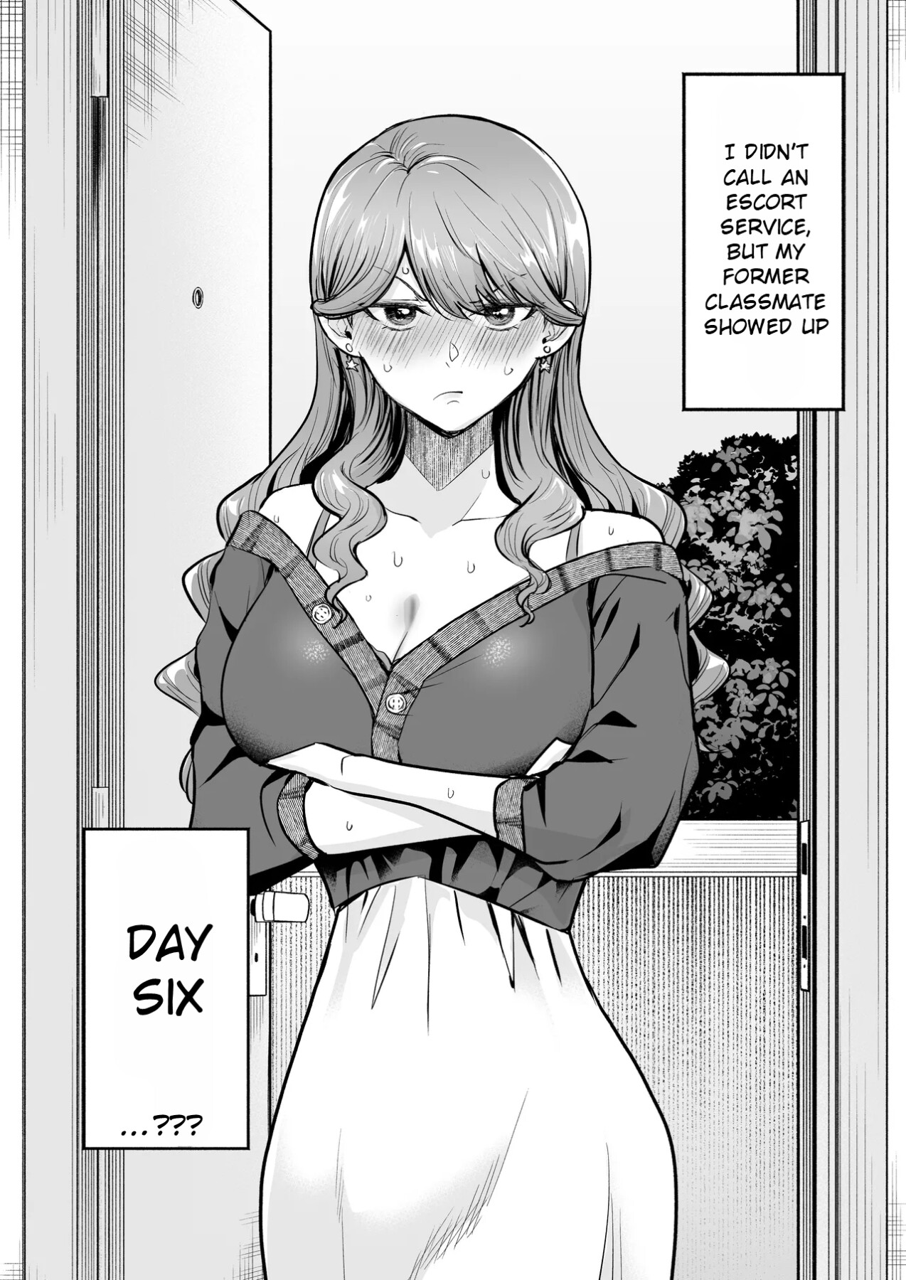 Hentai Manga Comic-I Called an Escort Service, and My Old Classmate Showed Up - Day 6 of Polynesian Sex-Read-7